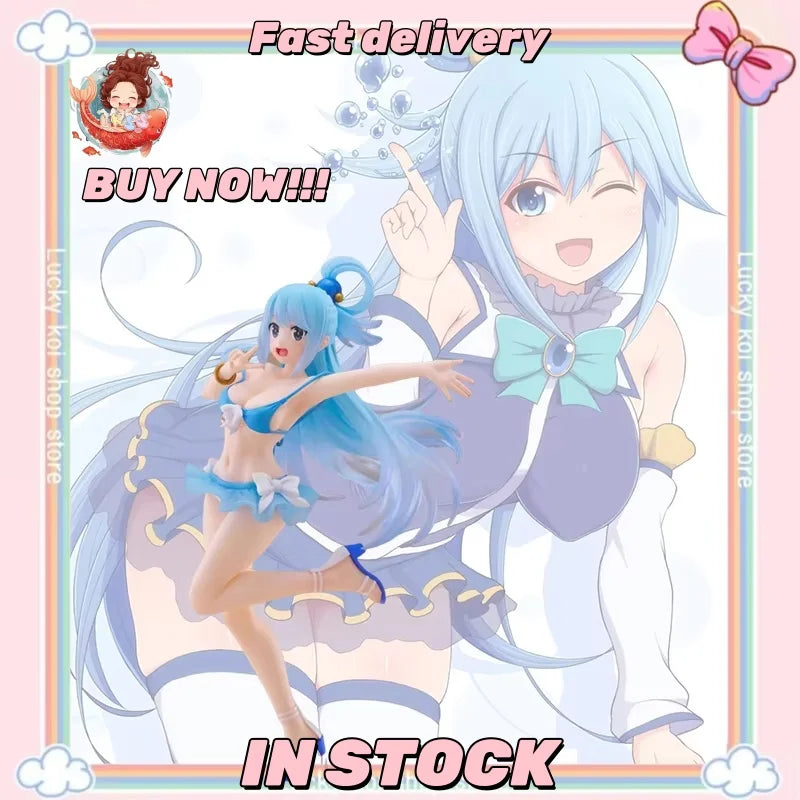 IN STOCK Original NEW TAiTO Coreful Anime Figure Aqua Figures 15cm Pvc Statue Collectible Model Doll Room Decoration Gifts Toys