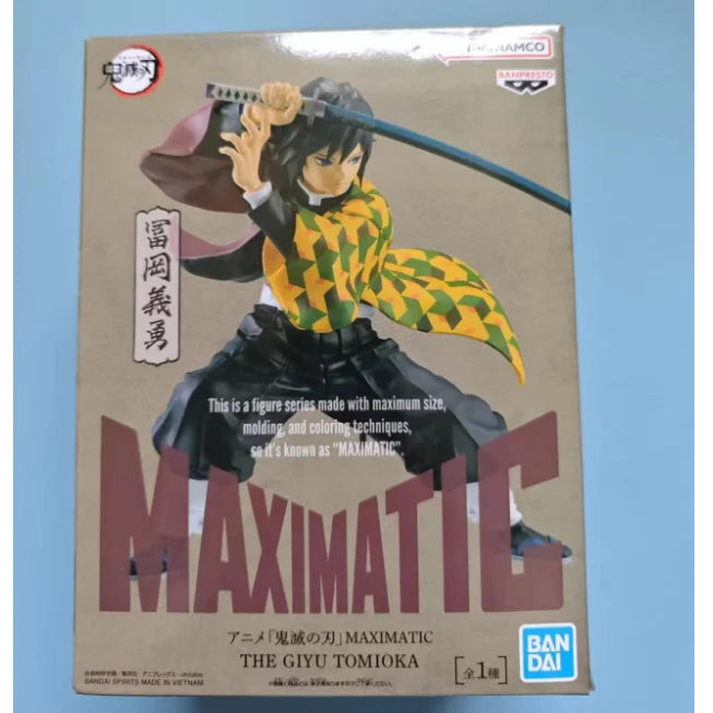 In Stock Bandai Demon Slayer MAXIMATIC Kanroji Mitsuri Tomioka Giyuu Uzui Tengen Anime Action Figures Model Collections Gift