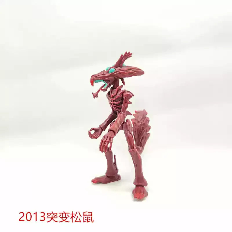Playmates Turtles Action Figure Puppet Horse Motorcycle Rhinoceros Tiger Scene Models Anime Model Doll Desktop Decoration