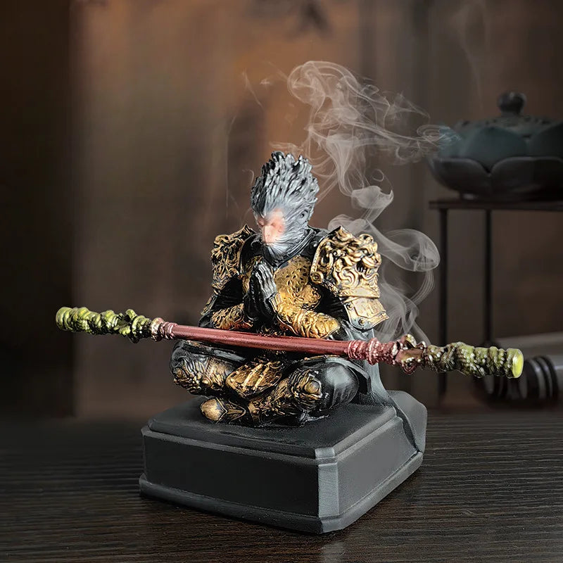 Wukong The Great Sage Equal Of Heaven Destiny Resin Decoration Ornament Game Collectible Model Journey To The West Theme
