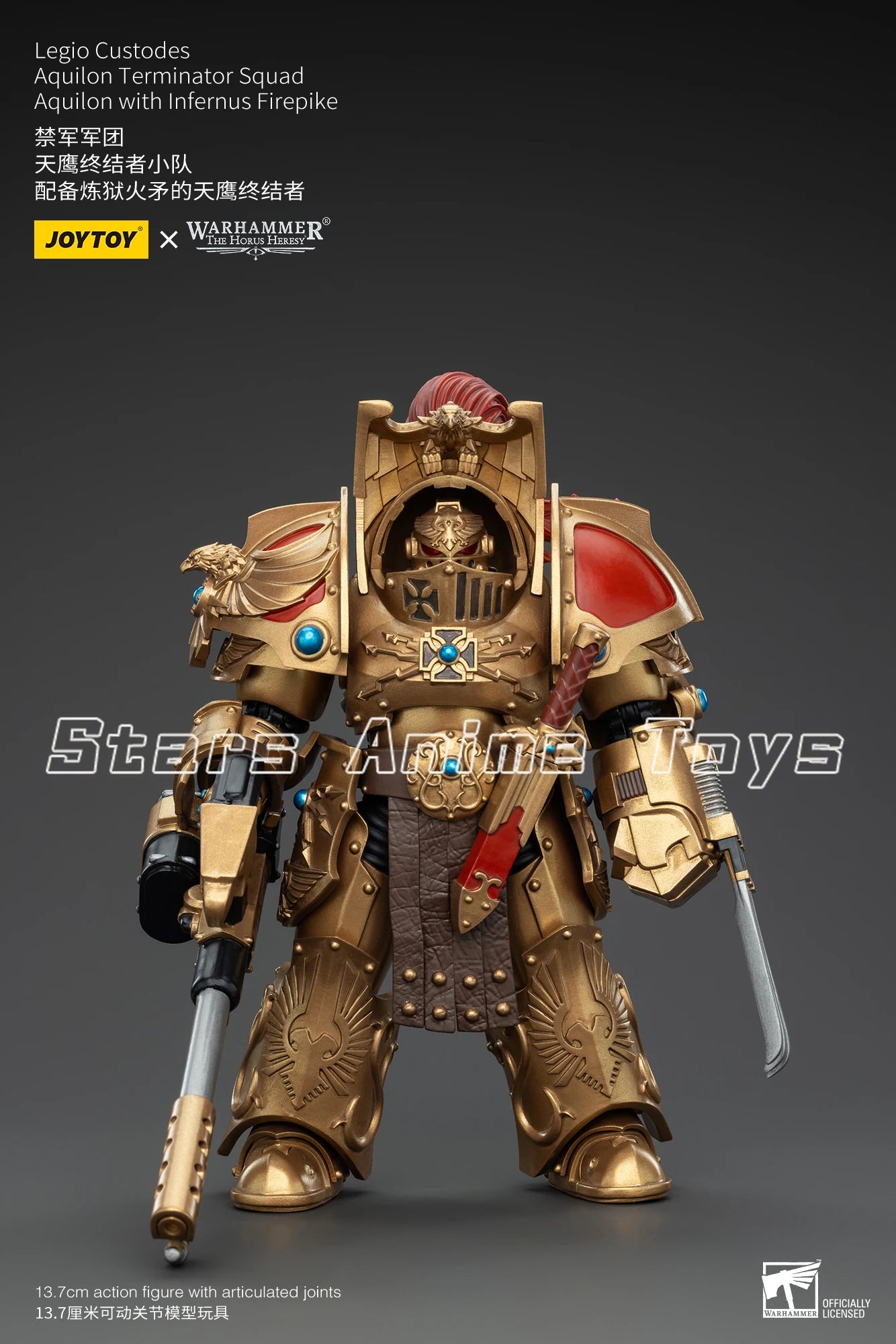 JOYTOY 1/18 Action Figure Warhammer The Horus Heresy Legio Custo Des Aquilon Terminator Squad Model Toy