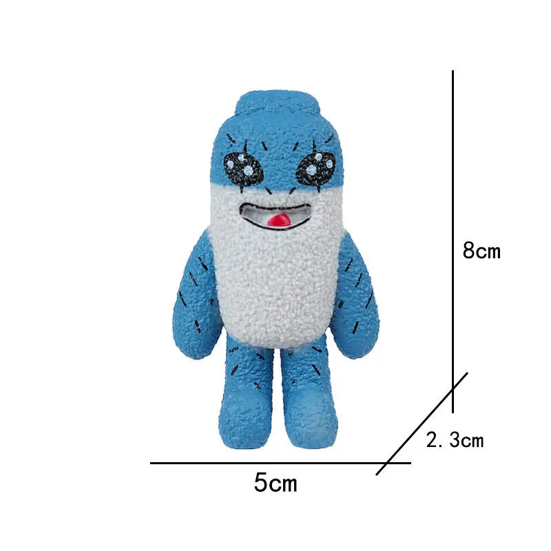 6Pcs/Set Steal a Brainrot Game Figure Doll Toy Cartoon Cute Anime Action Figurine Room Decoration Model Desktop Doll Toy