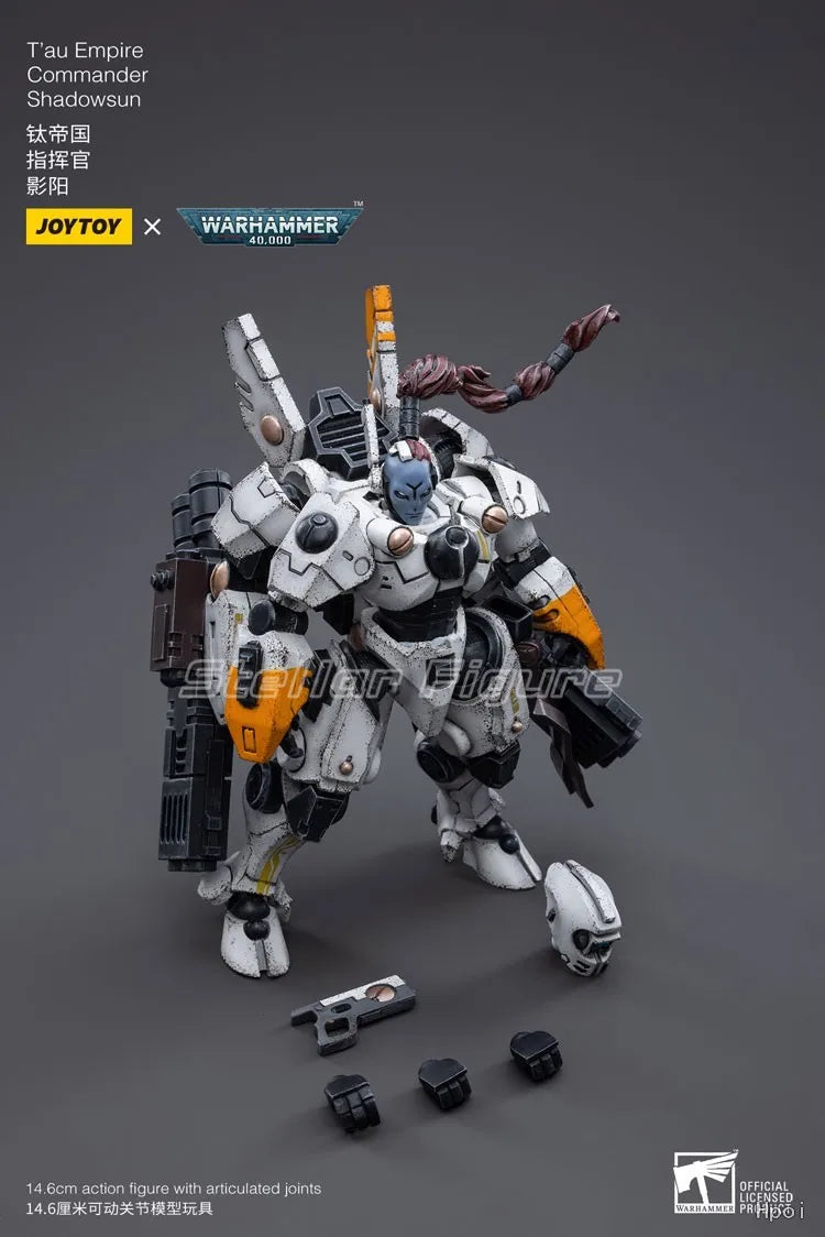 【SF】JOYTOY 1/18 Action Figure T'au Empire Commander Shadowsun Model Toys Gifts Collection Ornaments