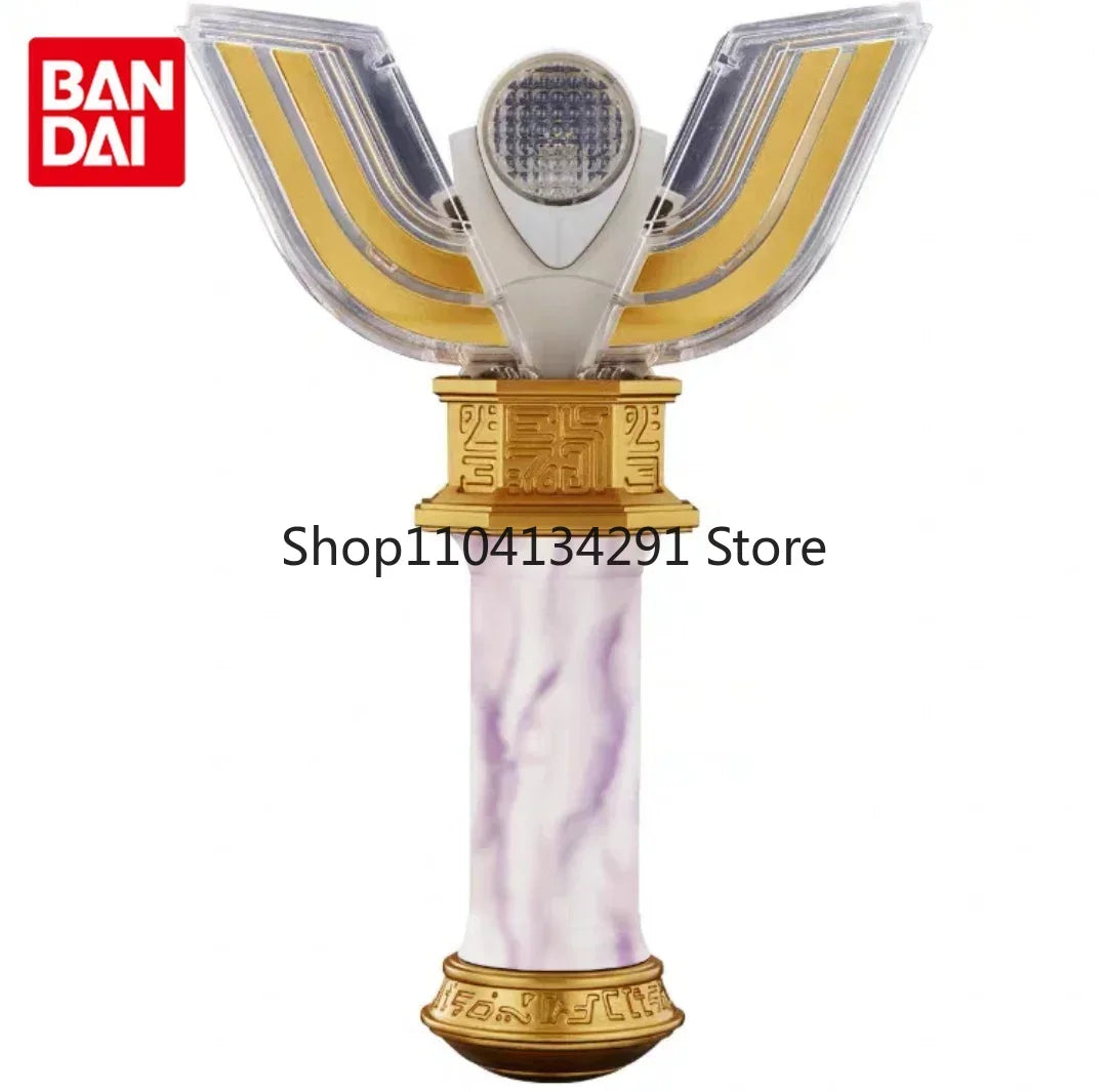 BANDAI Original UR Ultra Replica Ultraman Tiga Spark Lence 25th Anniversary Ver. Anime Action Figures Toys Kids Children Gifts