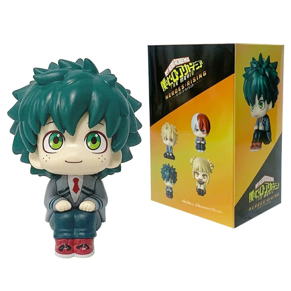 In Stock New Anime My Hero Academia Midoriya Izuku Bakugou Katsuki Ochaco Uraraka Anime Figure Toys for Kids Christmas Gift