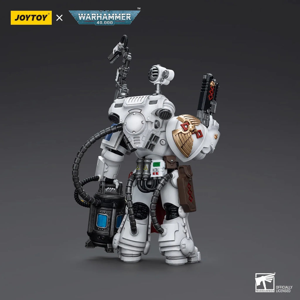 JOYTOY Warhammer 40K Action Figures 1/18 Ultramarines Apothecary Biologis Model Toy Boy Gifts 3.75-inch