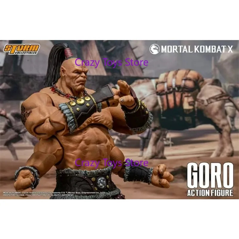 In Stock Original STORM TOYS Storm Mortal Kombat GORO Action Figure Model Toy Gift Collection