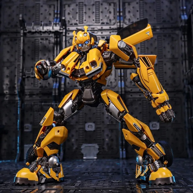 【New】Transformation Toy W-01 W-01 Bee Movable Robot Model Alloy Version Car Model Toy Gift Collection  [Spot Goods]