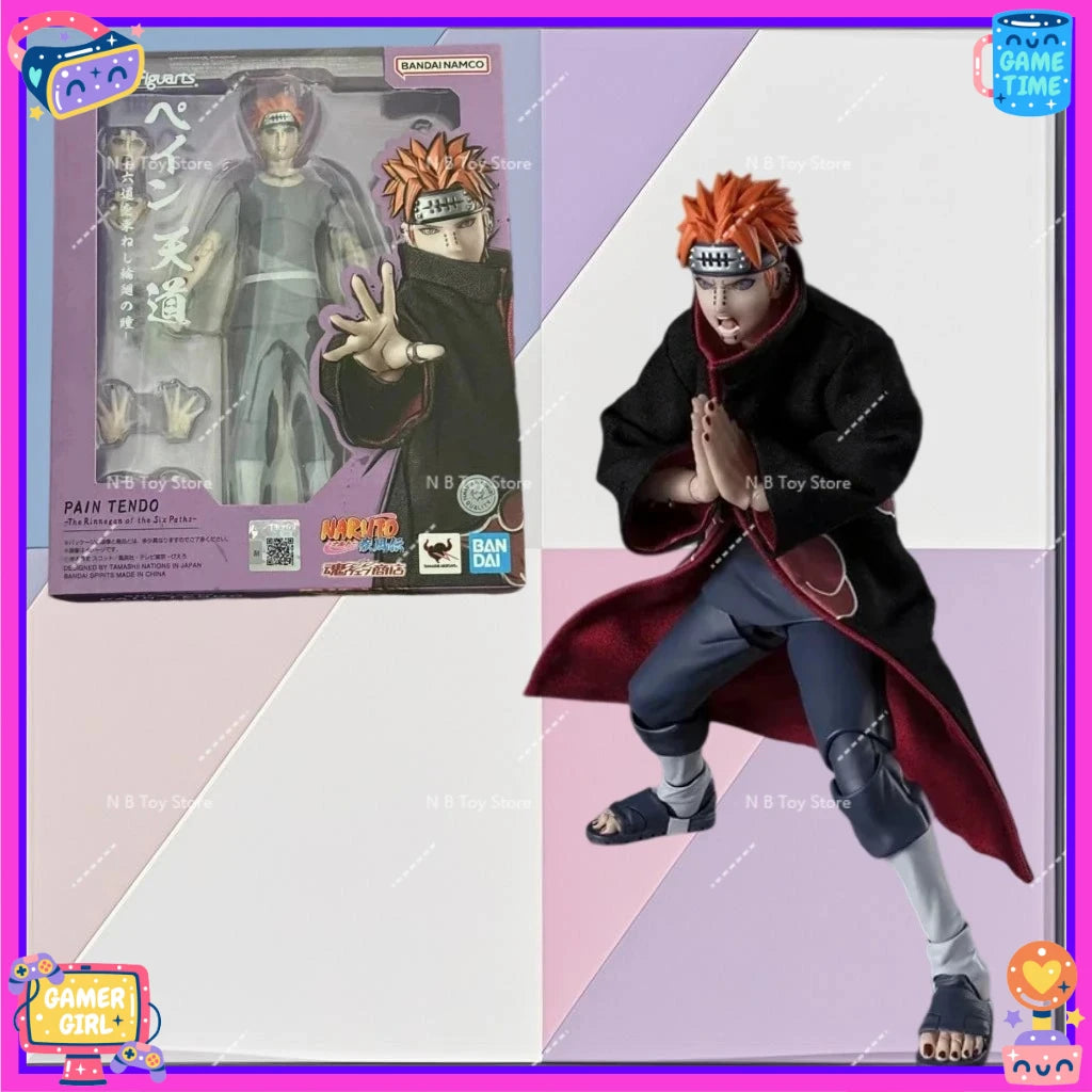 ORIGINAL BANDAI S.H.FUGUARTS SHF NARUTO SHIPPUDEN PAIN TENDO IN STOCK ANIME Action Collection Model Figures Toys