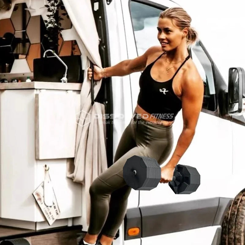 Neues Design Fitnessstudio Fitness Freihanteln Ausrüstung Fitness Hanteln Set Hanteln 32 kg 80lb Verstellbares Hantelset
