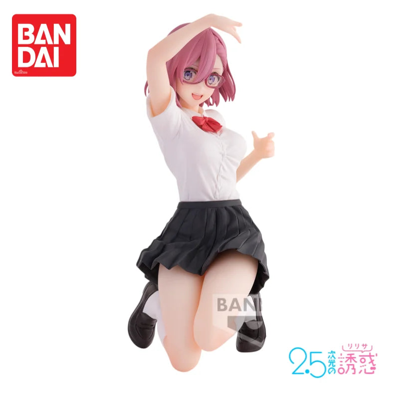 Auf Lager Original Bandai Banpresto 2,5 Dimensional Seduction Tianano Lilisa Figurine Anime Merchandise Action Figur Ornamente