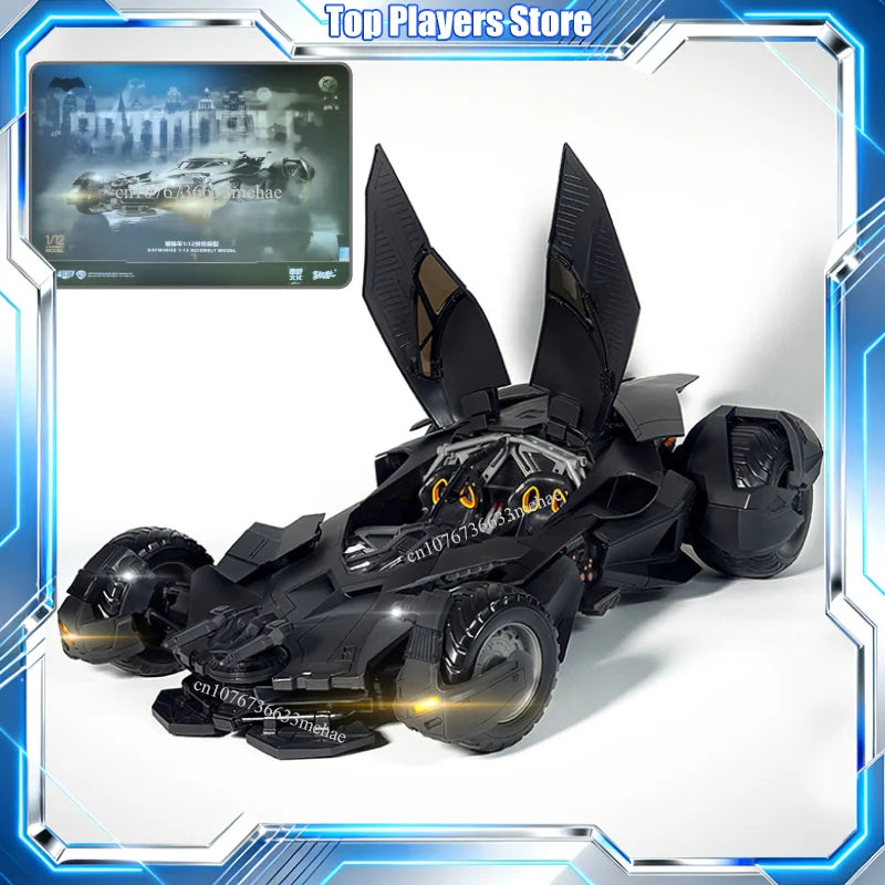 1/12 XWS Model Batmobile Car Model Batman Toys Assembly Model Kit Justice League Action Figure Collect Ornaments Gifts