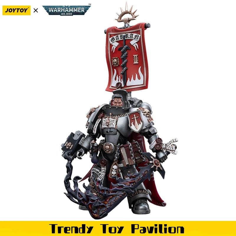 【JOYTOY】Warhammer 40K Грей Рицари Кастелан Кроу 1/18 Екшън фигурка играчка