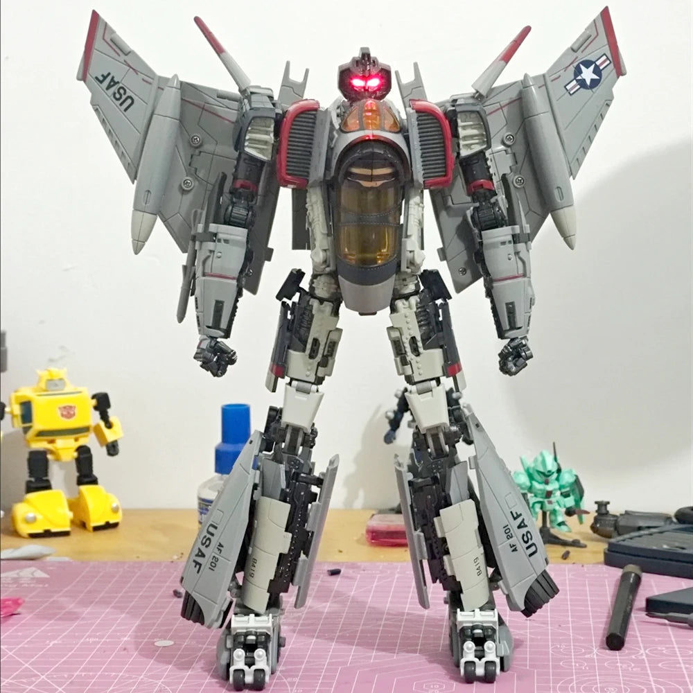 Transformation Toys Thunder Warrior Robot Lightning SX01 Blitzwing Hornet Gaiden Starscream  SX-01
