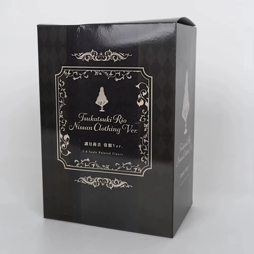 25 см син архив Tsukatsuki Rio аниме фигурка черна коприна седнала Tsukatsuki Rio фигурки секси униформена момиче фигурка колекция играчки