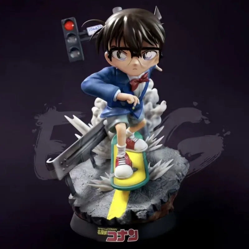 Conan Edagawa cartoon trendy toys figures and toys boys' bedroom study office desktop model ornaments exquisite holiday gifts