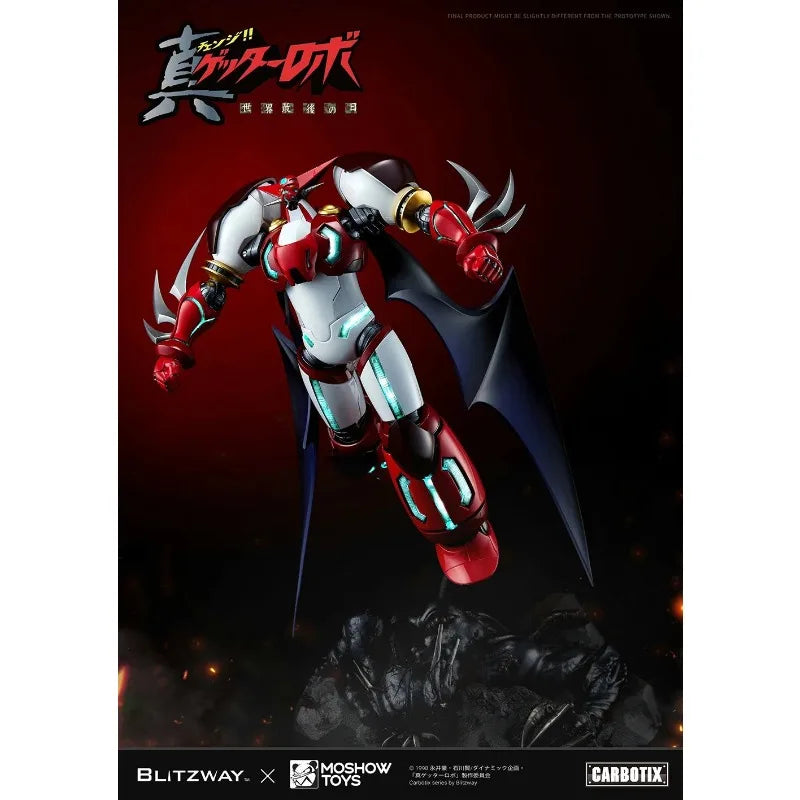 In Stock, Stick Model Play, BLITZWAY X MOSHOW Model Life, Zhen Geta No. 1, Alloy Finished Mecha, Movable, Toy Gift Collection