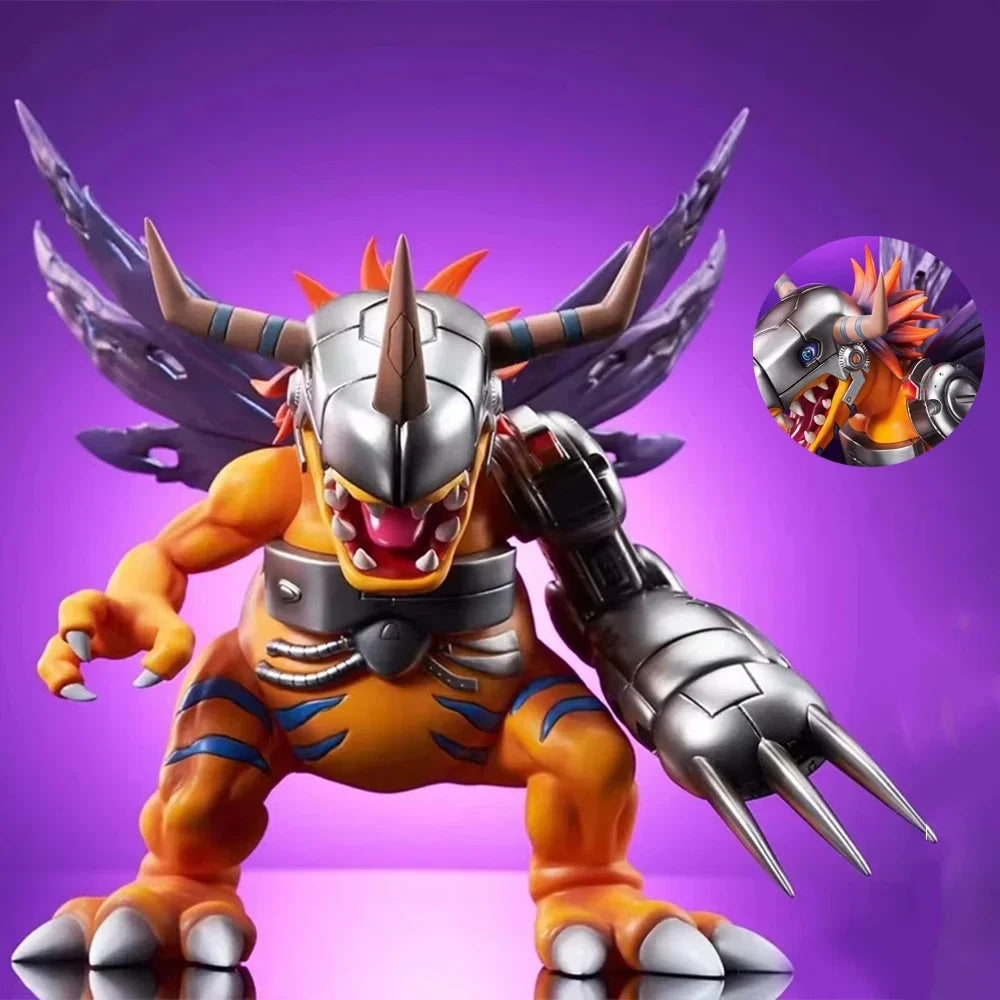 18см Digimon Adventure Greymon Фигура Война Greymon Екшън Фигурки PVC Модел Статуя Колекция Декорация Играчки Подаръчни Орнаменти