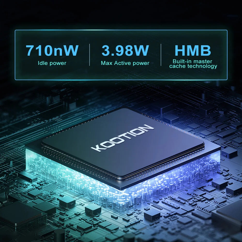KOOTION X16 M.2 NVMe SSD 2TB 1TB 512GB M2 SSD Disk 7400 MB/S M.2 PCIe4.0 2280 Internal Solid State Drive for PS5 Laptop Desktop