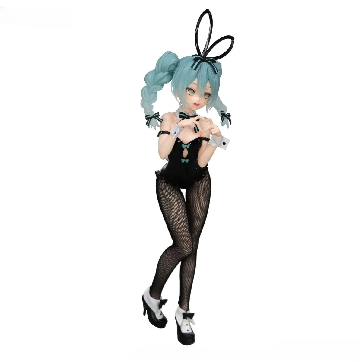 28CM Anime Hatsune Miku Figure BiCute Bunnies Rurudo ver Standing Model Toy Doll Aciton Figure Bunny Girl Dress up PVC