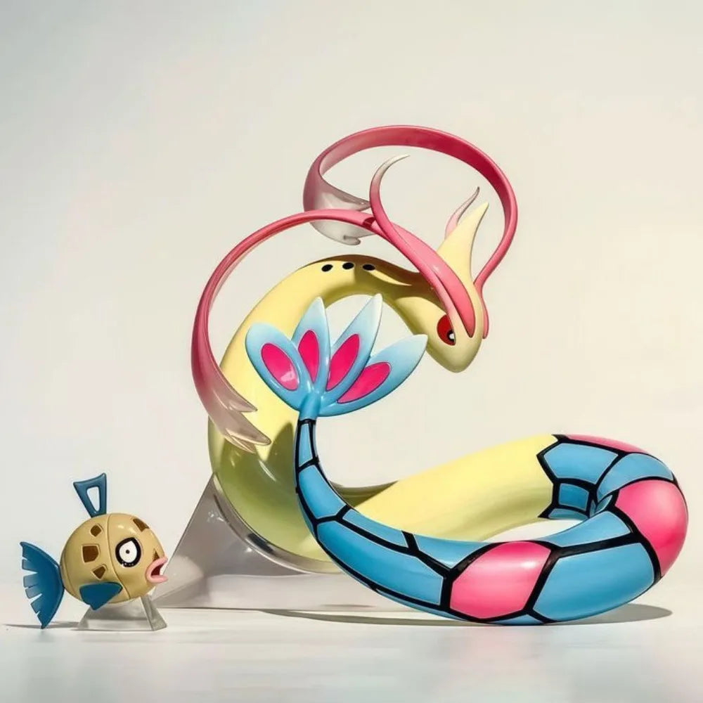 3-12cm Anime Pokemon Figure Milotic Evolutionary Combination Action Figures Pvc Statue Desktop Ornamen Collection Toys Gifts