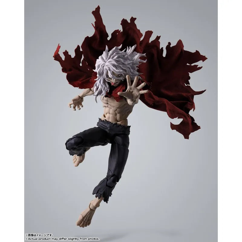BANDAI Original S.H.Figuarts My Hero Academia Tomura Shigaraki Mourning Dead Tree Armored All Might Exclusive Action Figure Set