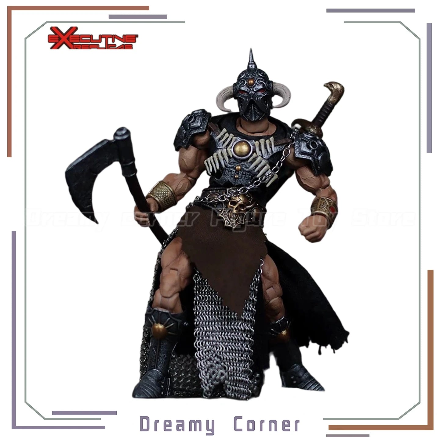 【In Stock】Original EXECUTIVE REPLICAS ERFFDDLCO1 DEATH DEALER 1/12 Action Figure Gift Model Collection