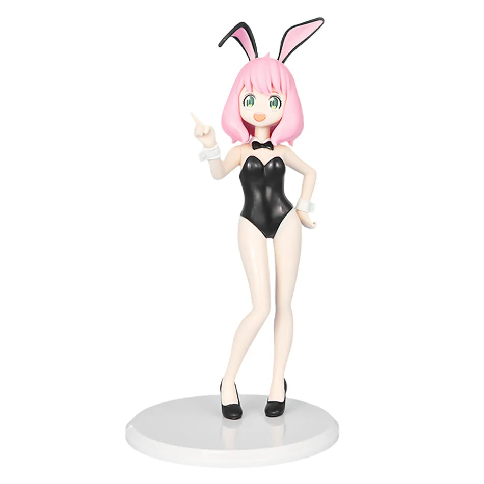 19см Шпионска × Семейна екшън фигурка Полицейска униформа Аня Косплей кукла Аниме Сладко момиче кукла PVC модел играчка настолна декорация подарък