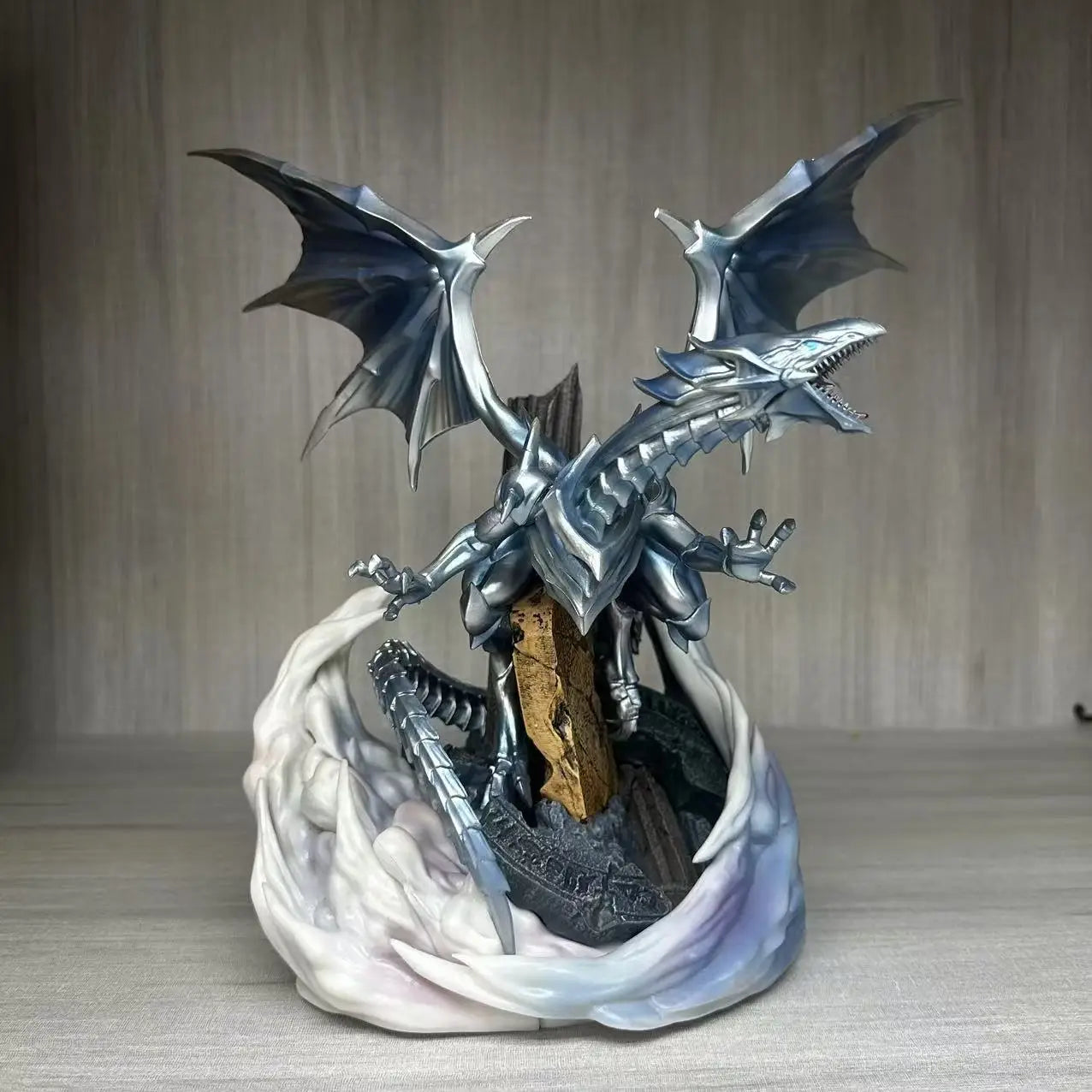 32CM Yu-Gi-Oh Figure Slifer the Sky Dragon Anime Duel Monsters Action Figurine LEGION PVC Gk Statue Model Doll Collection Toys