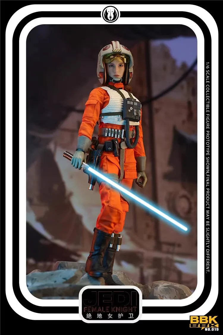 BBK BBK019 1/6 Female Soldier Jedi Female Knight Full Set 12'' Action Figure Model Toy In Stock