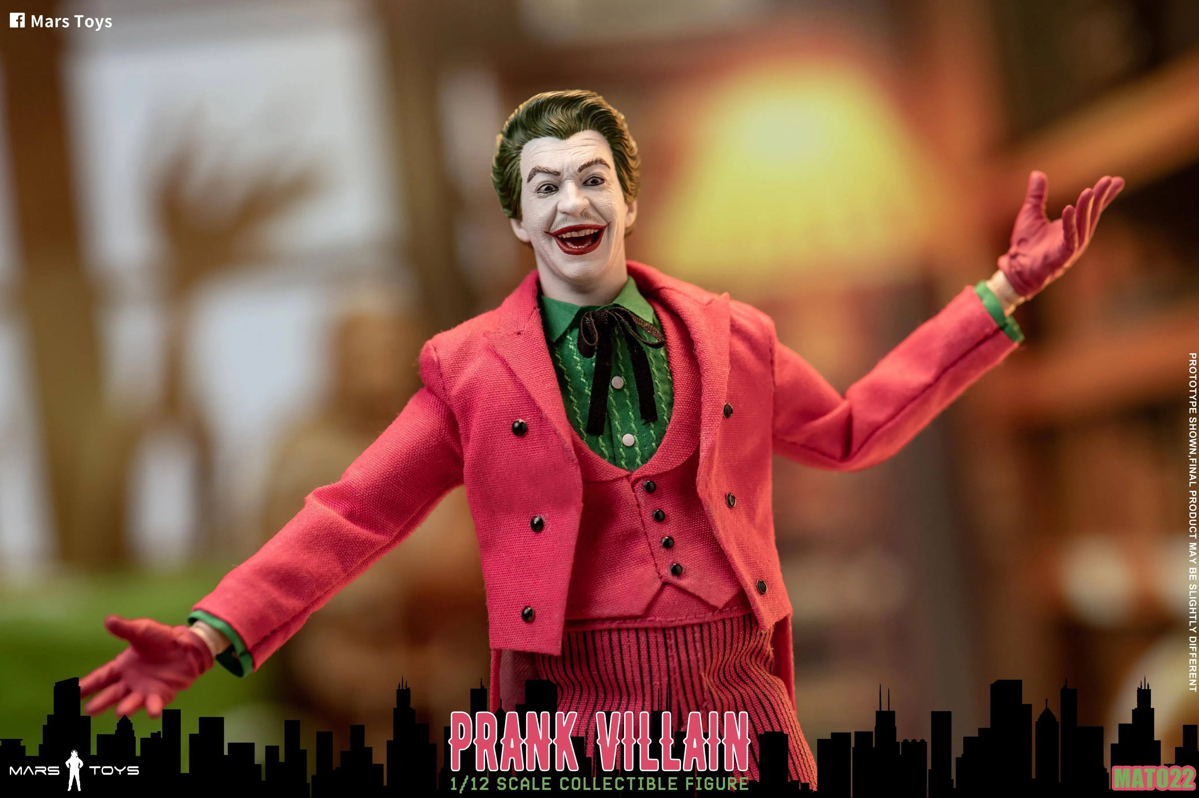 Mars Toys 1/12th Scale Prank Villain Action Figure Mat022 Original Collectible Action Figure Anime Model Garage Kit Toy