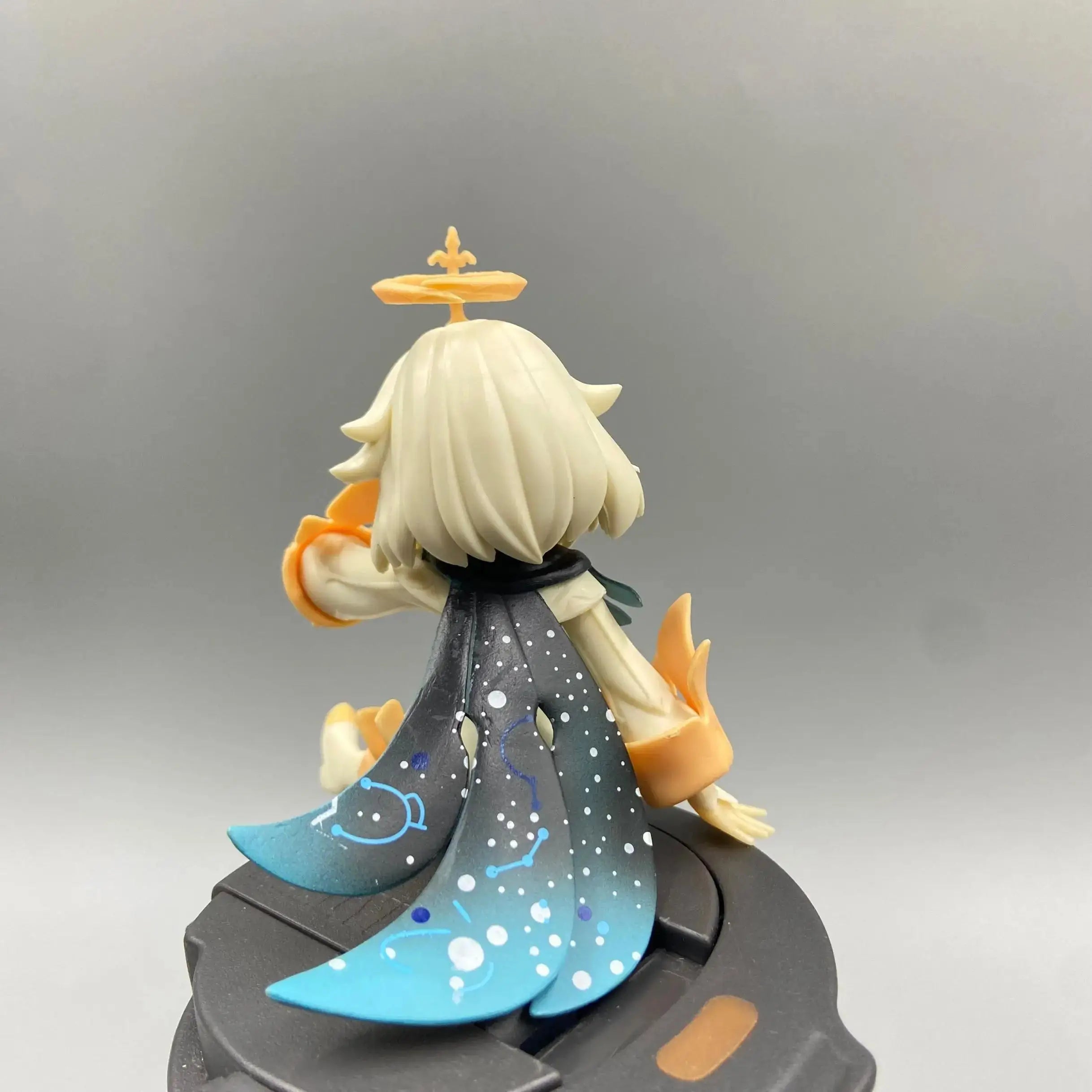 12cm Genshin Impact Figure Model Paimon Toys PVC Q Version Mini Cute Game Peripheral Weapon Model Desktop Ornament Decoration