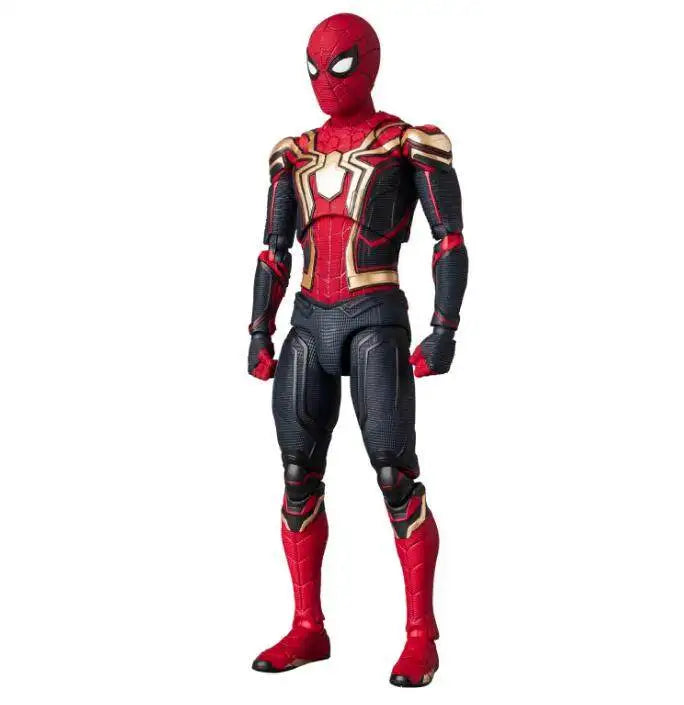 In Stock Originate MAFEX 245 Spider Man Integrated Suit Movability Model Toys Collect Spider-Man: No Way Home ACTION FIGURE