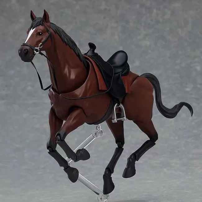 Creative Horse Figure 1/12 Animal Movable Horse For Figma Statue Collectible Model Doll Educational Toy Children Birthday Gift