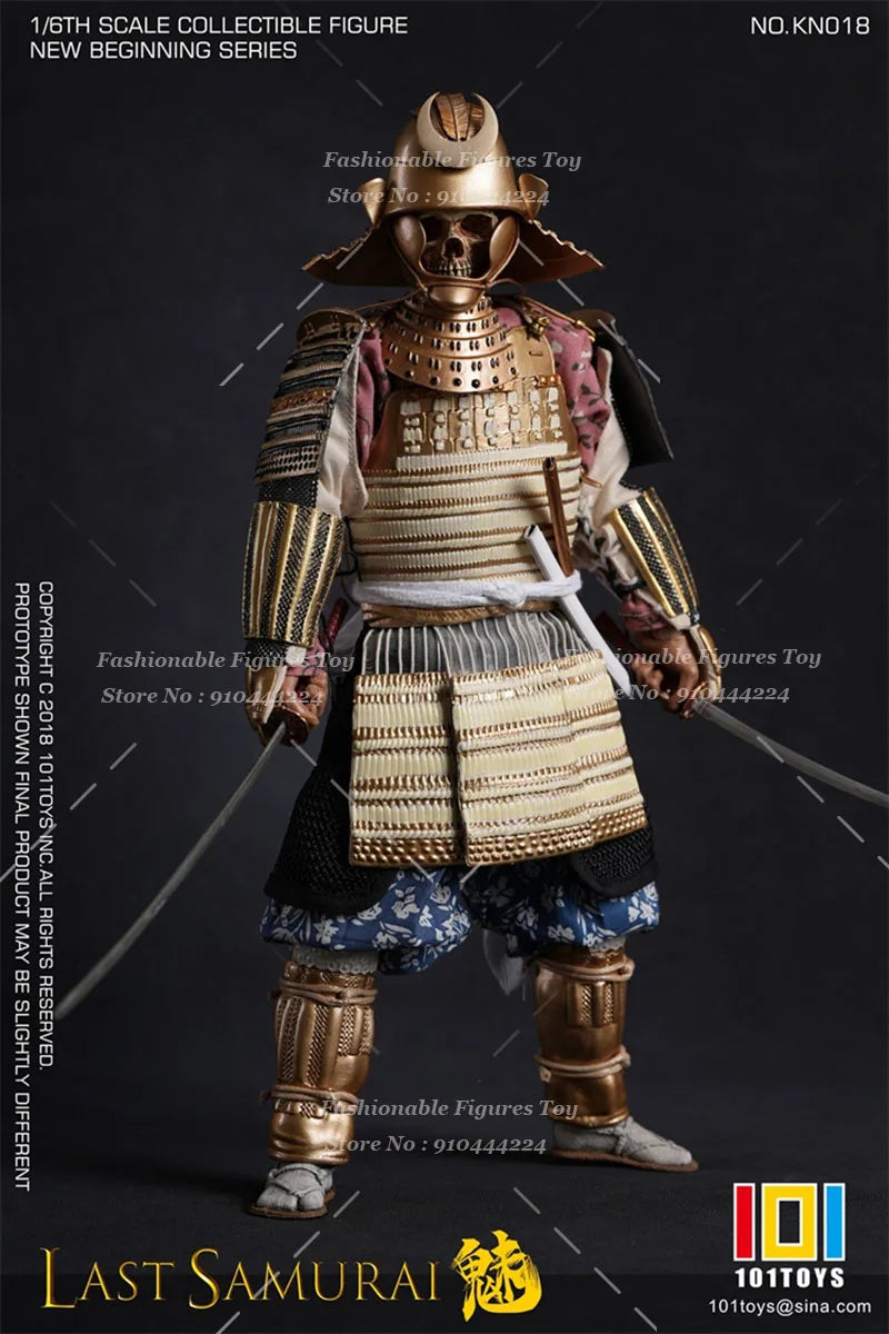 101TOYS KN015 -KN019 1/6 Men Soldier The Last Samurai Tom Warrior 12Inch Action Figure Model Toys Best Fans Collection Dolls