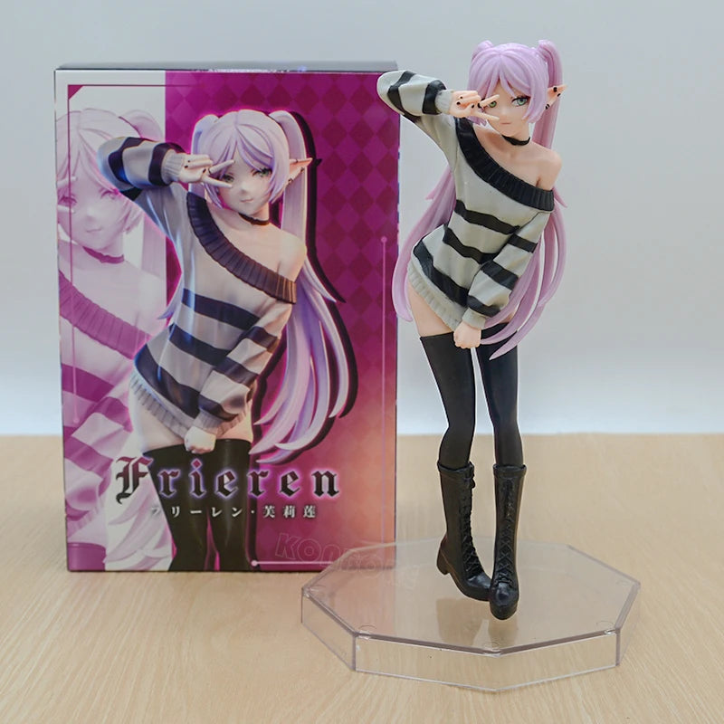 Frieren Beyond Journey's End Frieren Anime Girl Figure Sousou no Frieren Fern Action Figure Stark/Himmel Figurine Model Doll Toy
