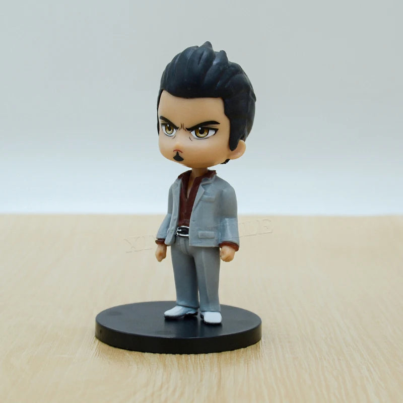 10cm Like A Dragon Majima Goro Anime Figure Ryu ga Gotoku Kiryu Kazuma Action Figure Kasuga Ichiban Figurine Model Doll Toy Gift