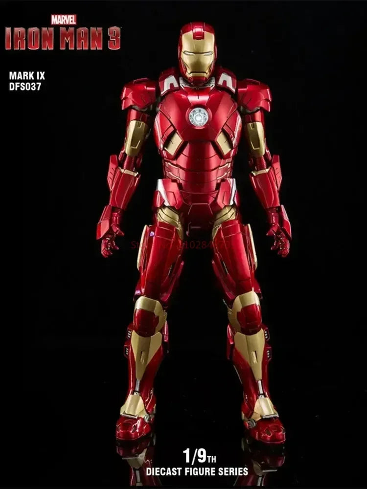 1:9 Mk8 Mk9 Mk11 Mk12 Mk13 Mk14 Marvel Iron Man Kingarts Ka Complete Alloy Toy Figure Assembled Collectible Model Gift Boy Deco