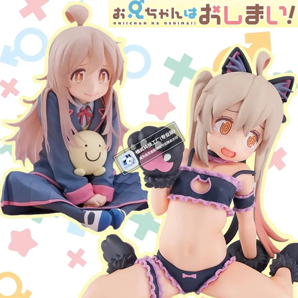 FIgure desktop cute onimai: now I'm your sister anime figure oyama mahiro figure model statue pvc doll collection toys gifts