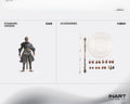 【In Stock】 INART Black Myth Wukong The Destined One in The Bronze Armor Set 1/12 Action Model Collectible Figure Toys