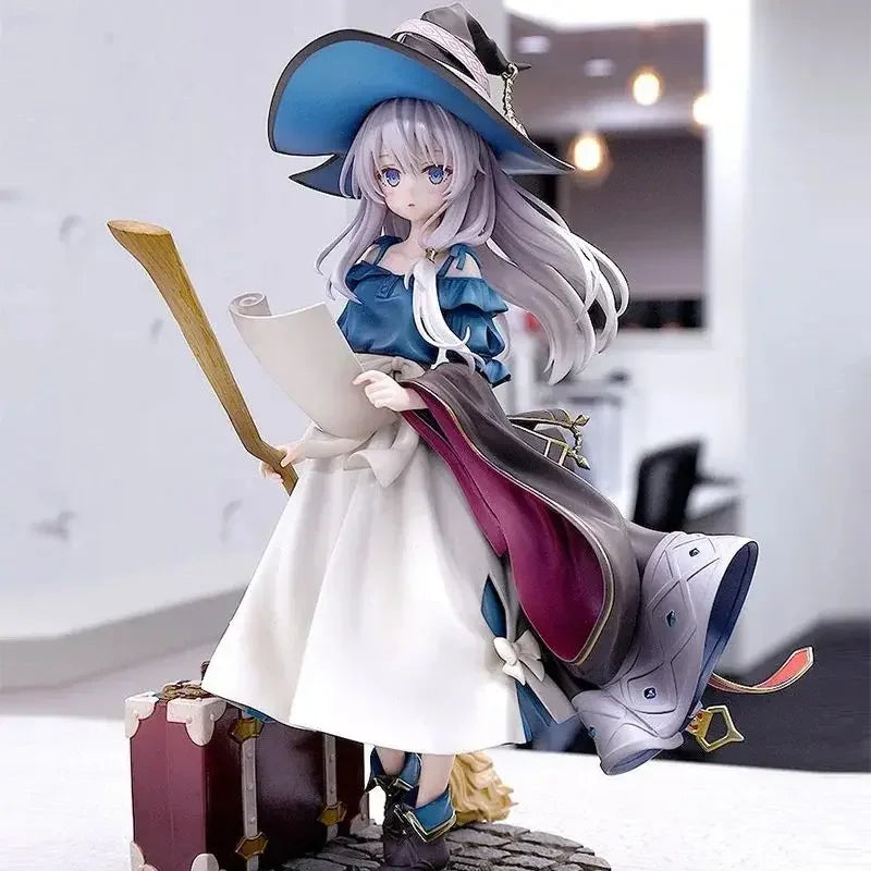 Elaina Anime Figur Wandering Witch Elaina Action Figur Das Firmament des Frühsommers Spielmodell Gk Sammlung Dekor Spielzeug Geschenk