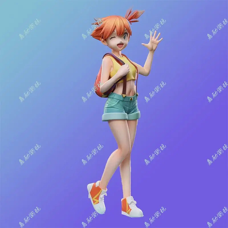 18cm 8cm Ash Ketchum Figure Misty Figrues Brock Figurine Pvc Gk Statue Anime Model Doll Collection Decoration Halloween Toys