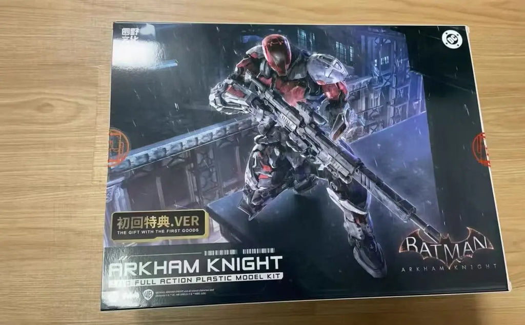 Original HEMOXIAN Arkham Knight Assembly Model YuanYe Over Zero Batman Action Figures 1/10 Statue Collection Kid Toy Gift