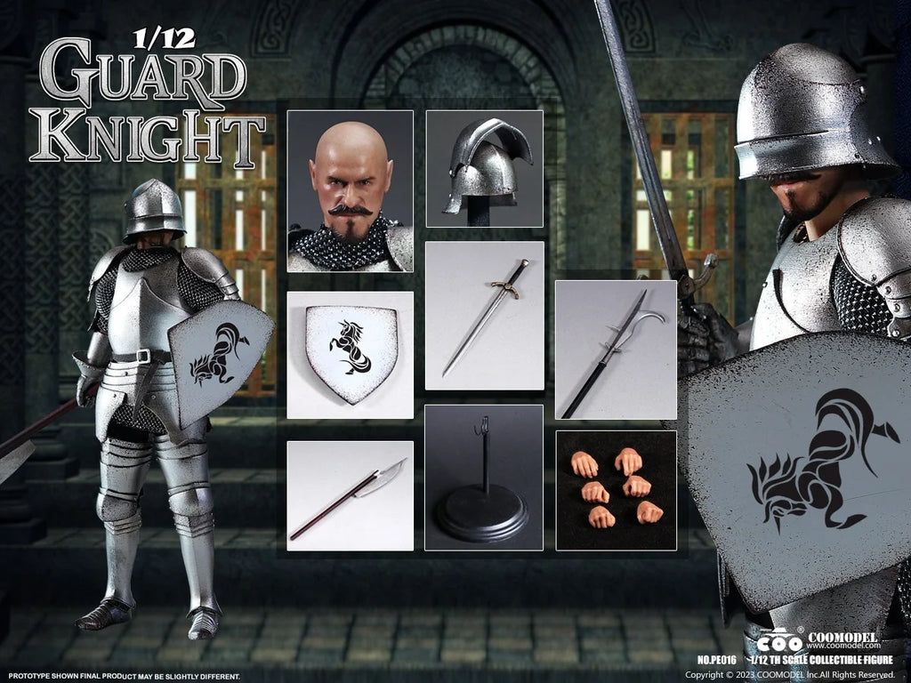 COOMODEL 1/12 Handheld Empire Series PE001 Teutonic Knights PE003 Hospital Knight Full Set 6" Action Figures In Stock