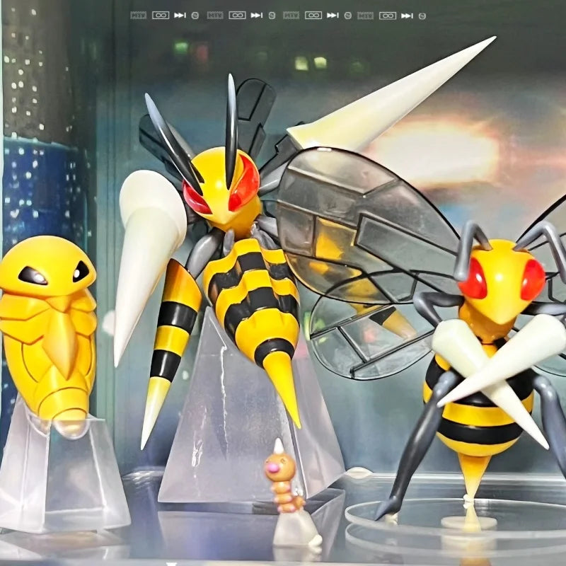 Anime Proportion Beedrill Metapod 1/20 Limited Edition Model Toy Rare Collectible Child Gift Action Figure Collectors Item