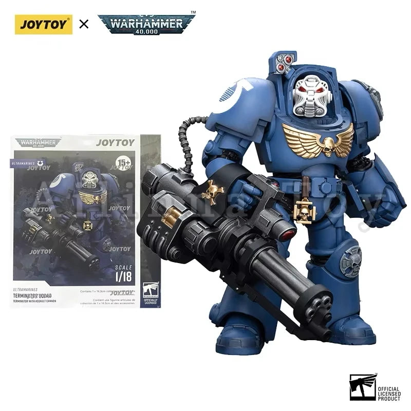 JOYTOY 1/18 Action Figure The Horus Heresy 40K New Ultra Squads & Mechas Lieutenant Titus Anime Military Model