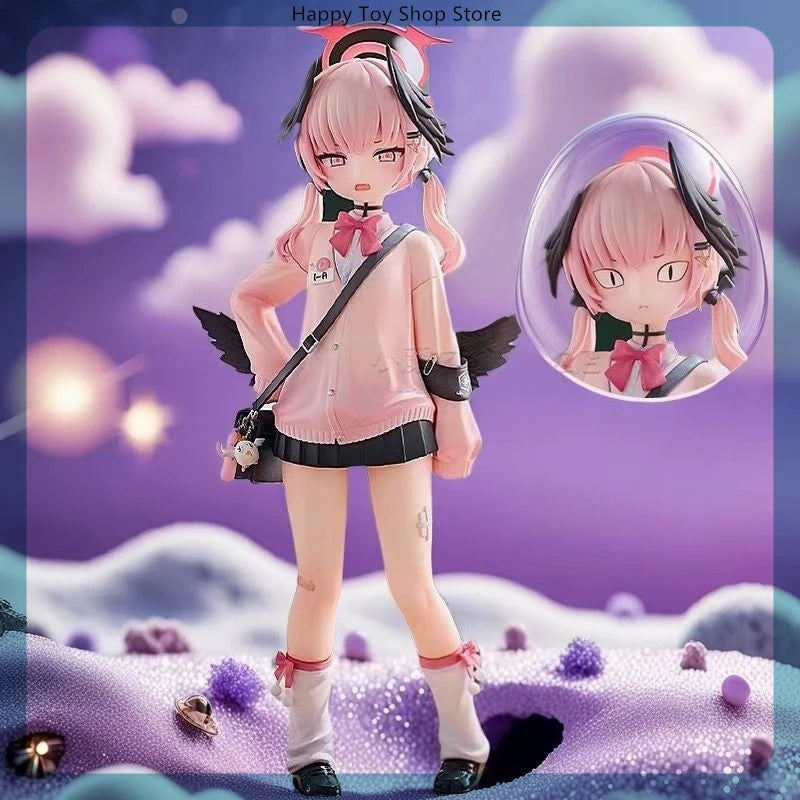 19 см син архив Shimoe Koharu розово впечатление Game Girl фигурки модели статуи модели момчета колекционерски орнамент кукла играчки подаръци