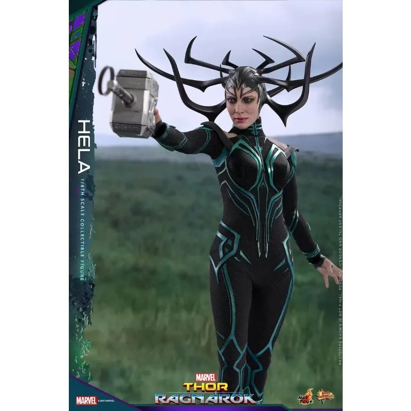 Original Hot Toys Marvel MMS449 Thor Ragnarok HELA 1/6TH SCALE COLLECTIBLE FIGURE 2012 Version Anime Figure Toy Collection Model