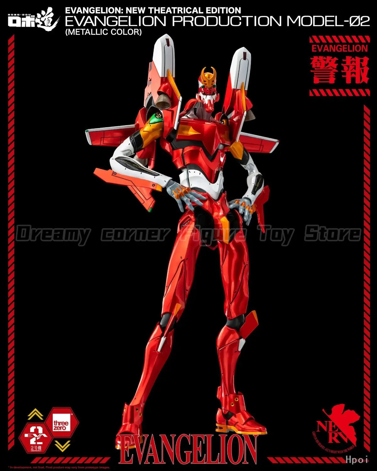 【In Stock】Threezero ROBO-DOU EVA Production Model-02 Metallic Color Mecha Collection Toy Model