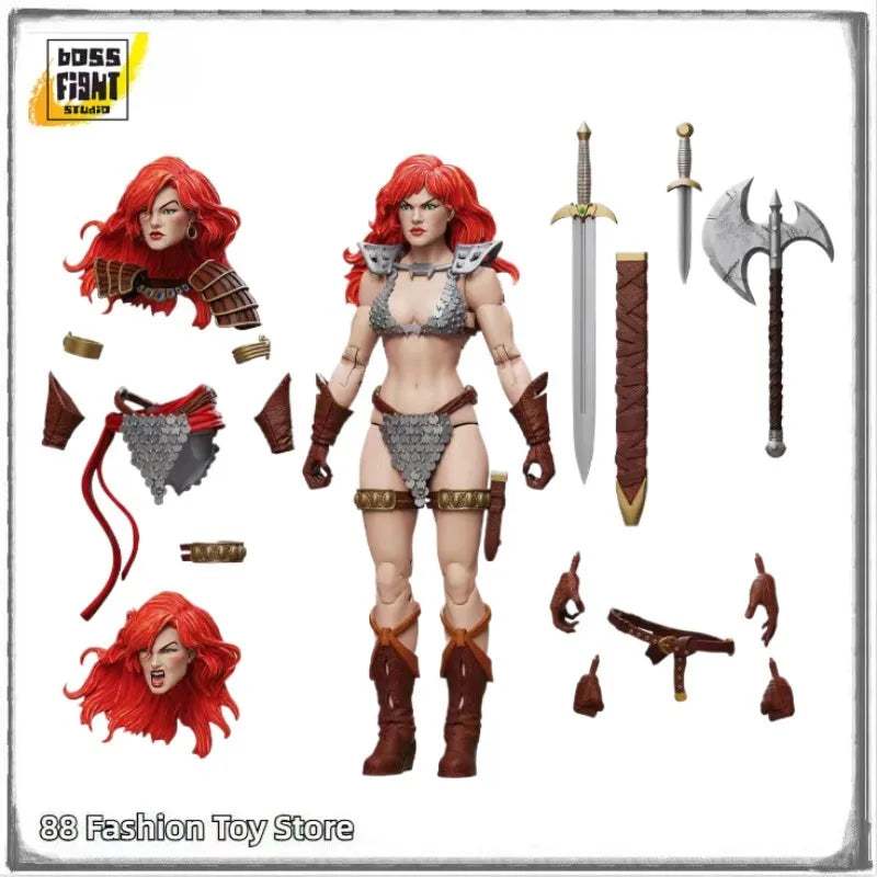 New Original 1/12 Epic Deluxe Edition Red Sonia Action Doll Toy Collection Gift